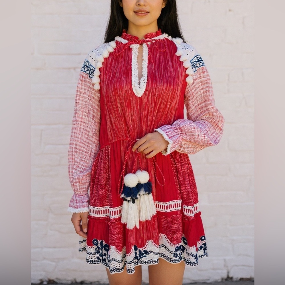 Hemant and Nandita Long Sleeve Dress